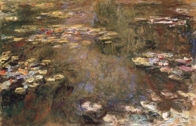 The Water-Lily Pond, Claude Monet